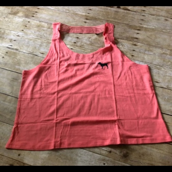 Victoria’s Secret PINK Sheer Stripe Tank - Picture 3 of 4